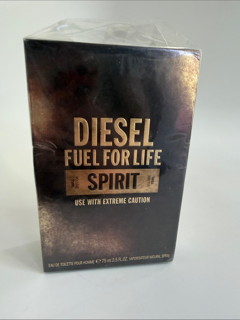 Fuel for Life Spirit by Diesel EDT Spray for Men 2.5 oz / 75 ml New Rare